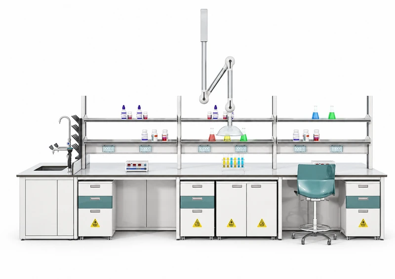 Central Laboratory Bench