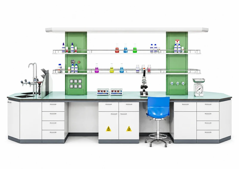 Central Laboratory Bench